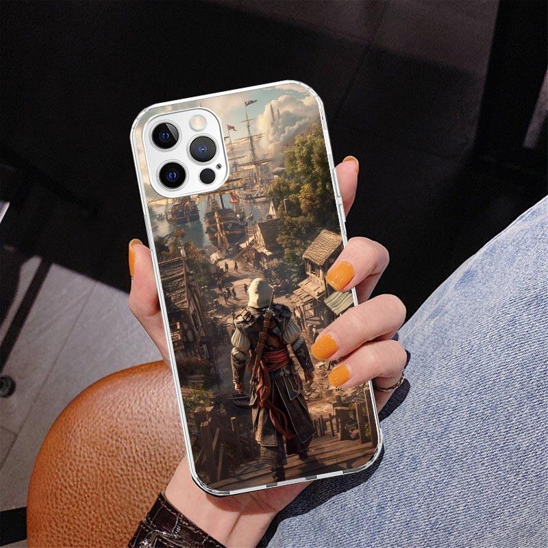 A-Assassins Game Creed Phnoe Case for Iphone 17 Air 16 16E 11 12 13 Mini 14 Plus 15 Pro Max 7 8 + SE 2020 Phone Cover Coque 16 1