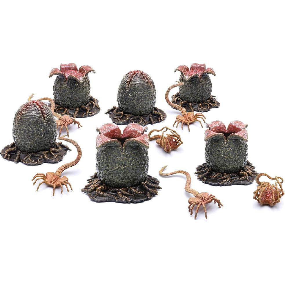 Hiya Toys Exquisite Mini Series Масштаб 1/18 5 дюймов Набор Фигурок Чужой Овоморф и Лицехват