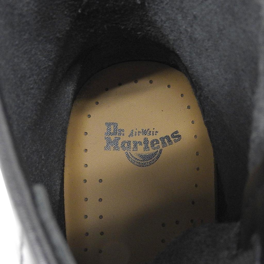 Excellent Dr.Martens short boots 1460 8 Hole Boots Lace up black leather Women Used