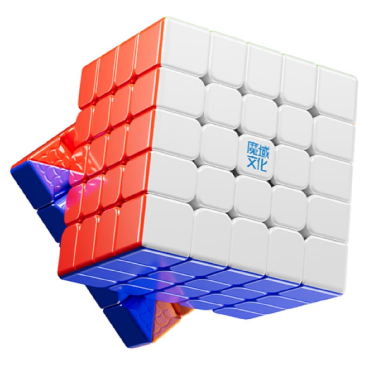 

Кубик Рубика MoYu Aochuang V6 Однодорожечный УФ Магнитный 5x5, Оригинальный магнитный пазл из 96 элементов, Aochuang V6 Однодорожечный УФ Магнитный 5x5x5