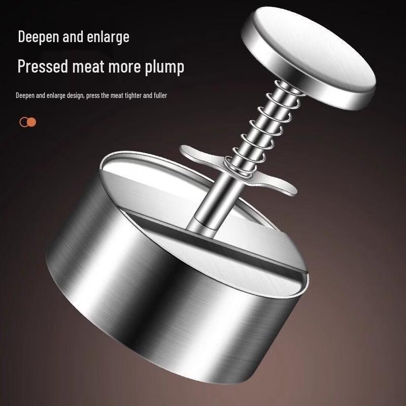 Stainless Steel Burger Press