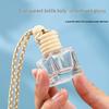 Car Aromatherapy Hanging Diffuser - Refillable Glass Bottle Ornament