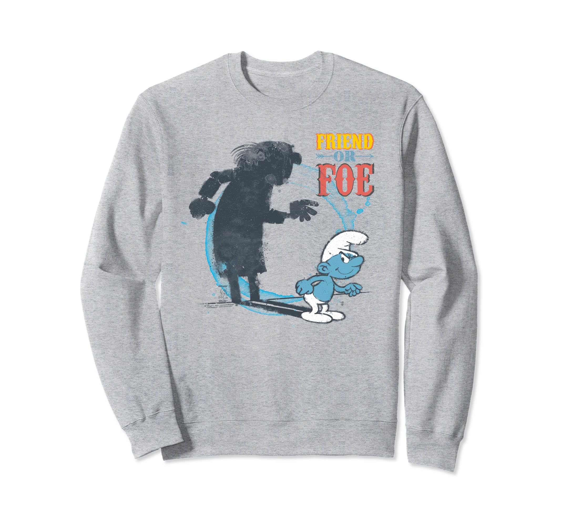 

Свитшот Смурфики Гаргамель Тень Друг или Враг