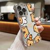 Capybara Cartoon Animal Phone Case For Xiaomi 15T 14T 13 Pro 15 F8 Ultra Poco X7 F7 Pro 5G X3 X5 X6 F5 M7 Shockproof Clear Cover