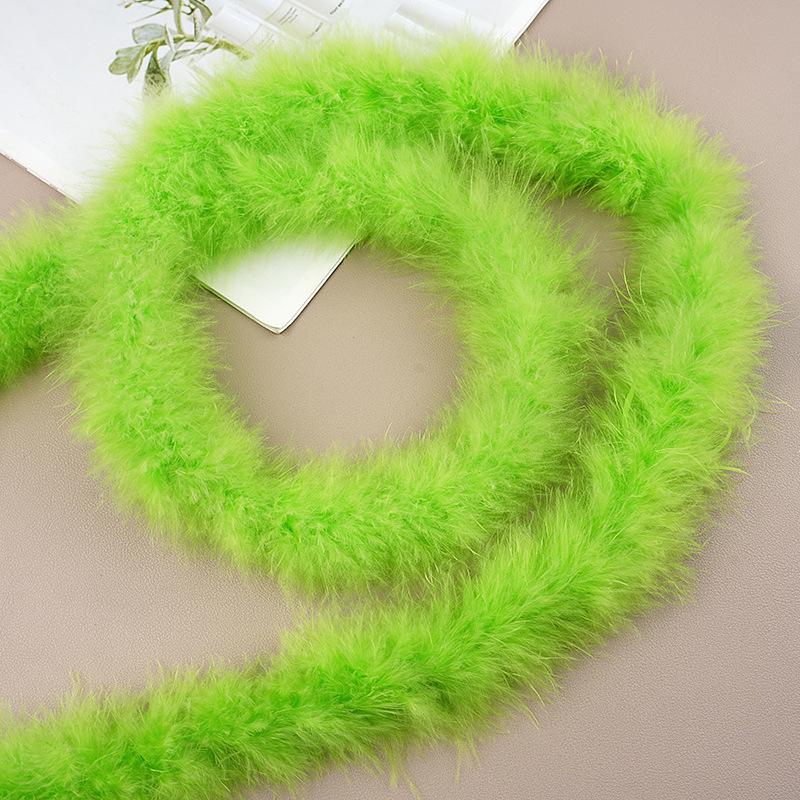 Colorful Turkey Feather Strips for DIY Crafts and Christmas Decorations