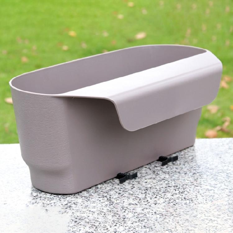 Home Space Saving Hanging Flower Pot with Water Reservoir for Indoor Outdoor Use