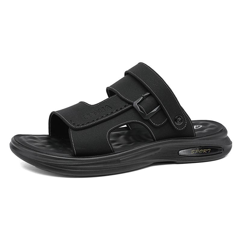 Sandals men's summer new dad slippers dual-purpose casual wear driving sandals outdoor platform beach shoes men