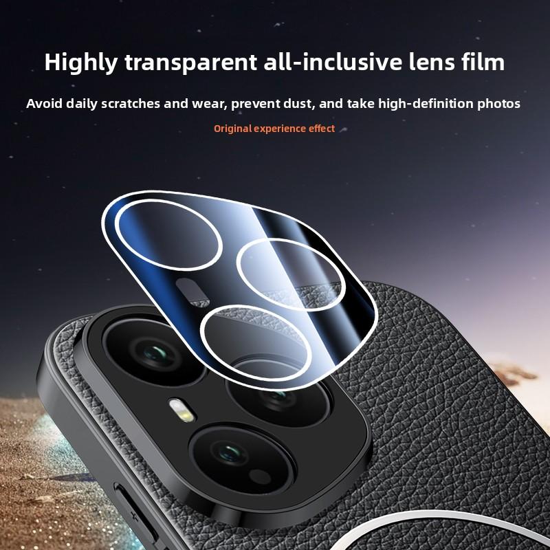 For Huawei Honor 400 Pro Case Luxury PU Leather Magnetic wireless charging Protective Back Cover For Honor400 400Pro Phone Shell