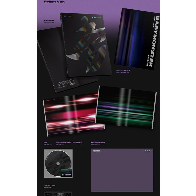 [Vorbestellung] BABYMONSTER 3. Mini-Album [CHOOM] (Online-Vorteil)