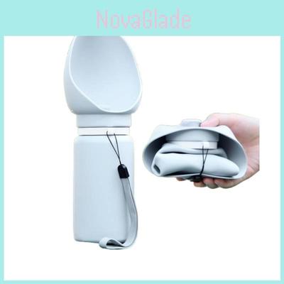 Pet Travel Water Bottle With Food Grade Silicone Folding Design For Dogs