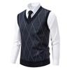 Langsha Men's V-Neck Sleeveless Pullover Vest