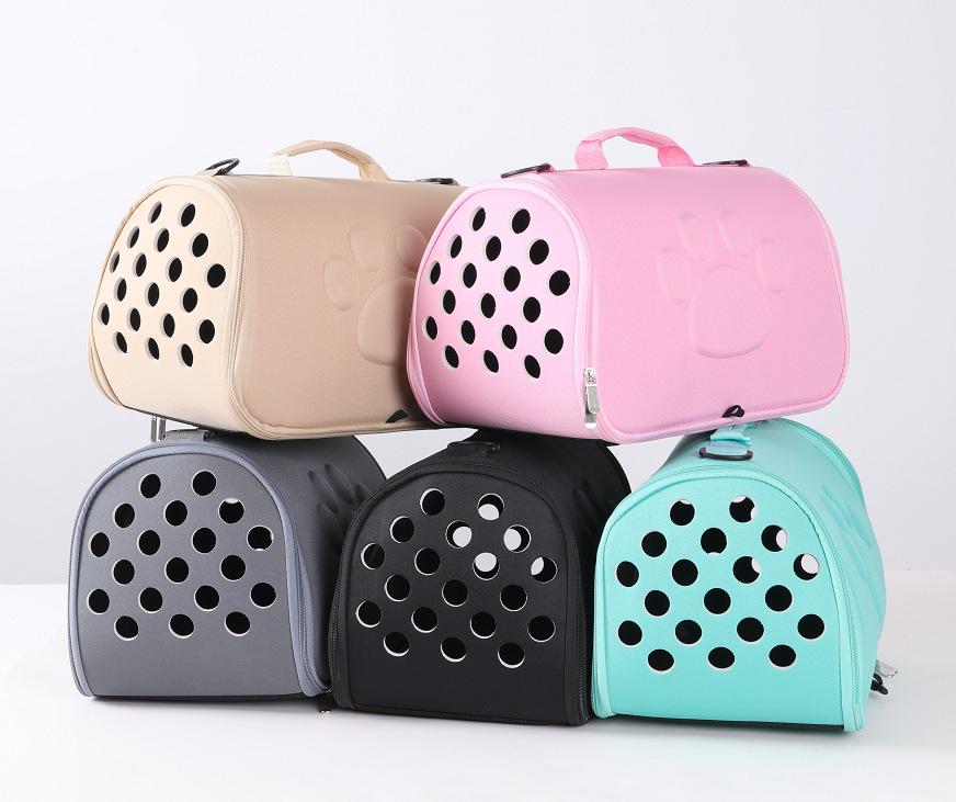 

Foldable Cat & Dog Travel Backpack – Medium Size, Car-Mounted, Portable, Crossbody Handbag