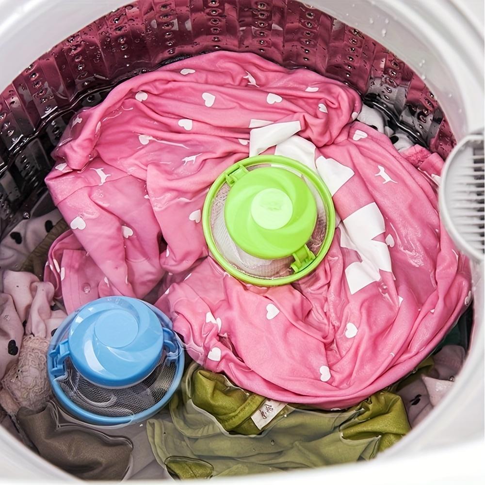 5pcs Removable Laundry Ball Cleaning Hair Collection Fine Mesh Reusable Washing Machine Special Stirring Filter Washing Balls