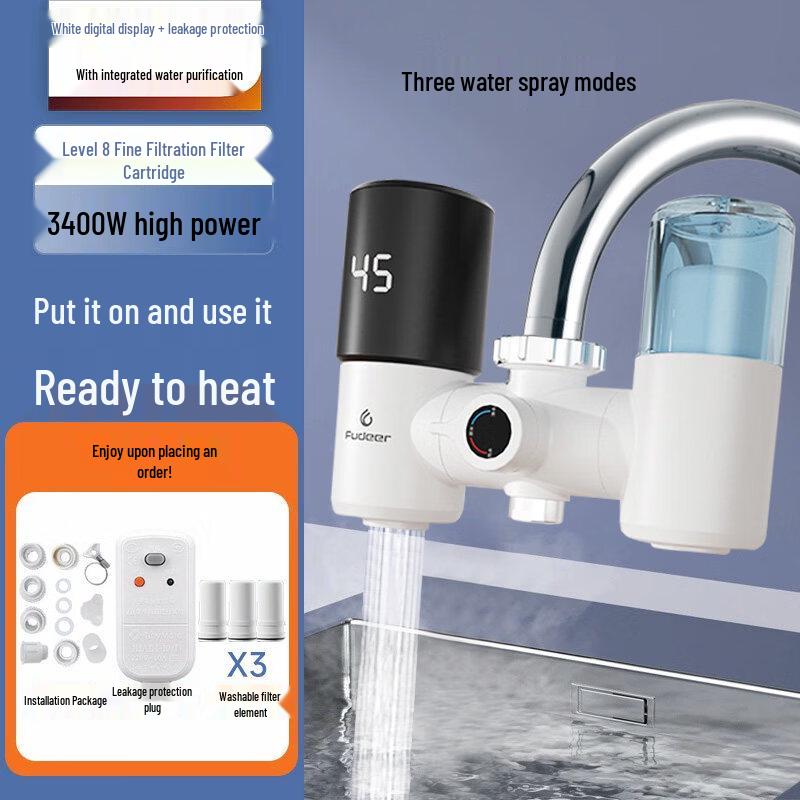 Instant Electric Hot Water Faucet with Digital Display