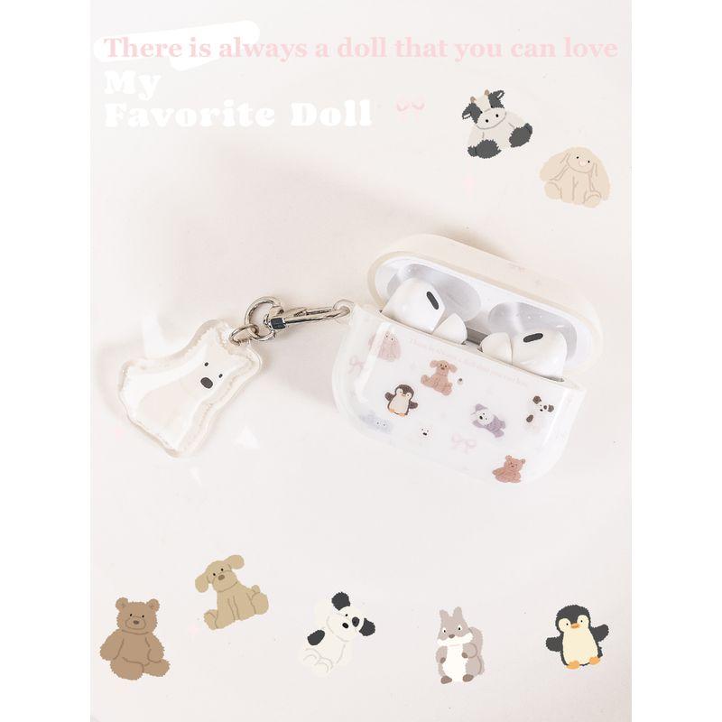 

Highland Puppy for AirPods Pro2 Protective Case Apple Earphone Case Second Generation and Third Generation Earphone Sleeves Cute Niche Style Cartoon Doll generation 1/2
