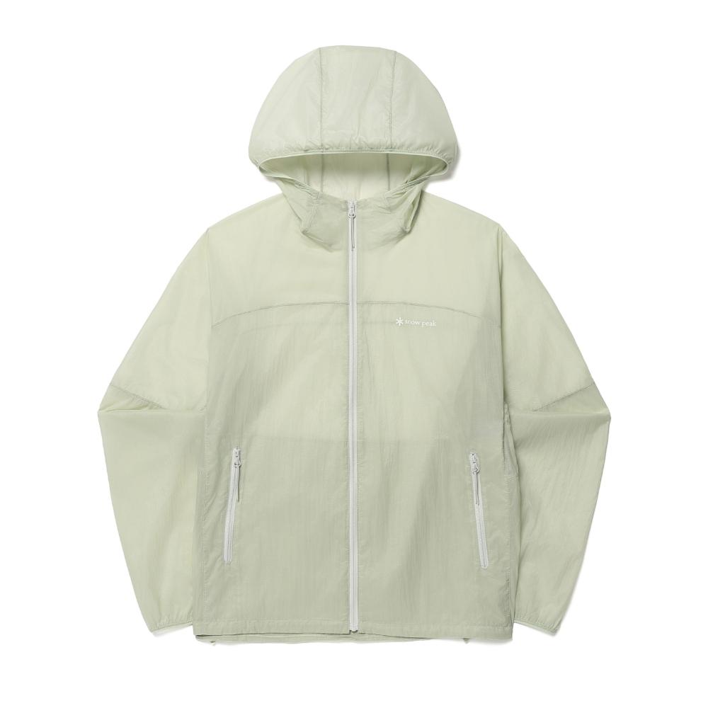 [Snowpeak] Pico Light Ultralight Women's Windbreaker Smog Khaki (S26MWTWB75)