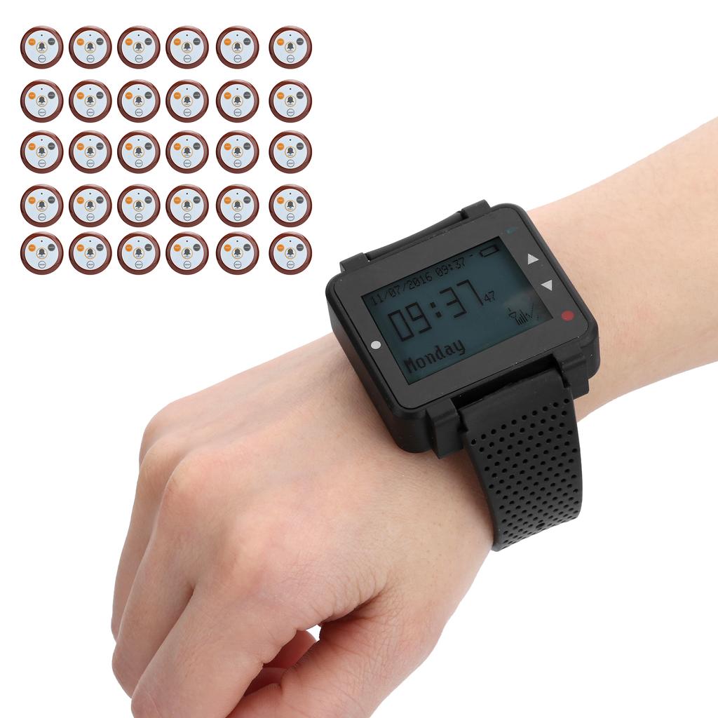 Sistema de paginação sem fio, relógio, serviço de chamada, sistema de chamada, botão de chamada SUC04