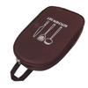 Camping Travel Cooking Utensils Bag Travel Cookware Pouch Bag with Handle for BBQ Camp Cookware Kitchen Kit Brown