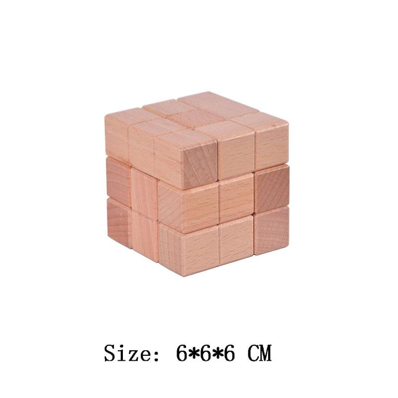 Classic Iq 3D Wooden Puzzle Adults And Children Casse Tete Brain Teasers Difficult Regalos Cumpleaños Niños Para Invitados