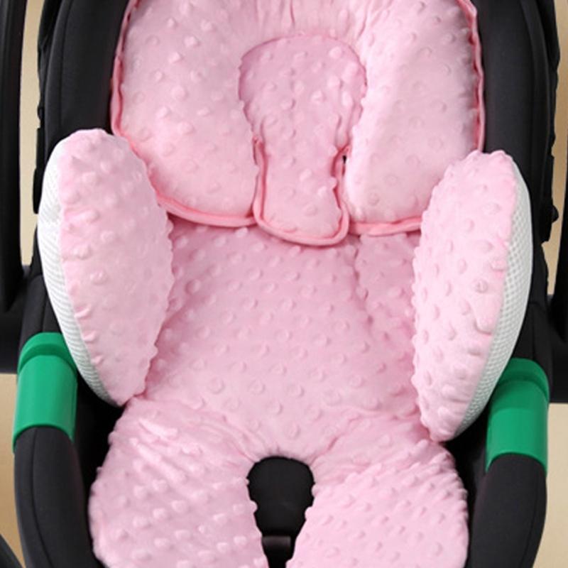2 In 1 Design Baby Car Seat Cushion Soft and Breathable Pram Insert for Infant Safety In Carseats Strollers and Swings