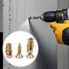 200 Pieces Metal Expansion Wall Anchors Expanding Hardware Fasteners