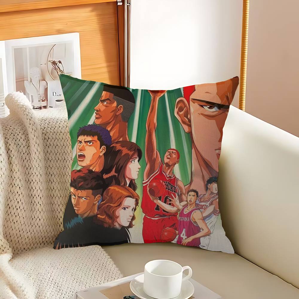 Japanese Comics S-SLAM D-DUNK Cushion Cover Pillowcase Upholstery Sofa Throw Pillow Home Decor Pillowcas
