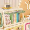 Movable Storage Cabinet for Living Room & Bedroom - Accommodates Toys, Snacks, Clothes