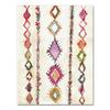 Moroccan Rug Art Painting Boho Wall Pictures , Abstract Neutral Eclectic Canvas Art Prints Home Bohemia Poster Wall Decor