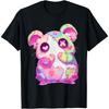 Kawaii Pastel Goth Creepy Cute Zombie Patchwork Hamster T-Shirt