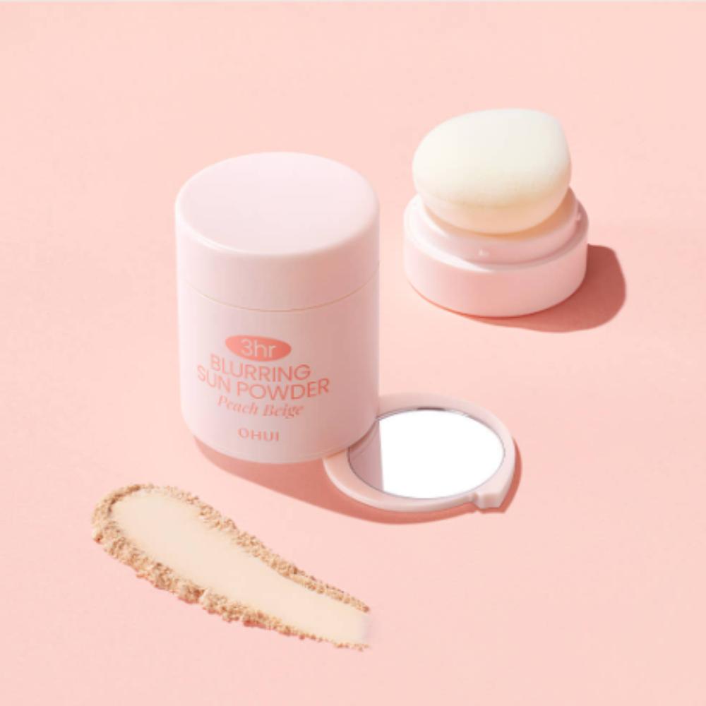 

OHUI 3HR Blurring Sun Powder SPF30 PA++ 20g – Oil Control & UV Protection 02 peach beige