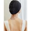 Unisex Pleated Fabric Swimming Cap With Added Head Circumference For Long Hair And Ear Protection, Beach Essentials, Beach Accessories, Pool Float