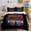 Pantera Domination Skull Art Bedding Duvet Cover Set Duvet Cover Pillowcases (1*Duvet Cover 2*Pillowcases, Without Duvet Insert)