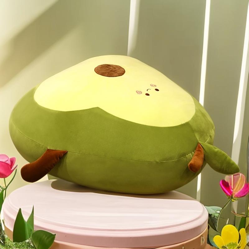 50-100Cm Kawaii Giant Avocado Plush Toys Stuffed Fruit Soft Doll Big Sleeping Pillow Cute Birthday Gifts For Girls Bedroom Decor