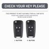 3 4 Button Leather TPU Car Key Case Cover Shell Fob For Chevrolet Cruze Aveo Trax Sail Malibu For Opel Vauxhall Astra Corsa Meriva Insignia