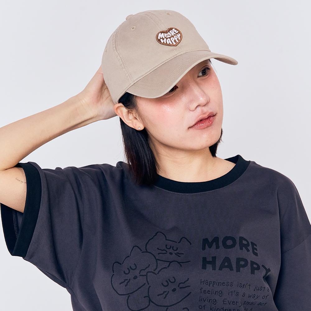 Beuleonchibeuladeo Brunch Brother Ball Cap More Happy Beige