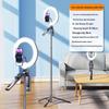 2026 Four-Axis 360° Rotating Anti-Shake Selfie Stick and Universal Floor Tripod for Mobile Phones