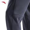 Anta Men's Winter Fleece Lined Knit Straight Leg Sweatpants