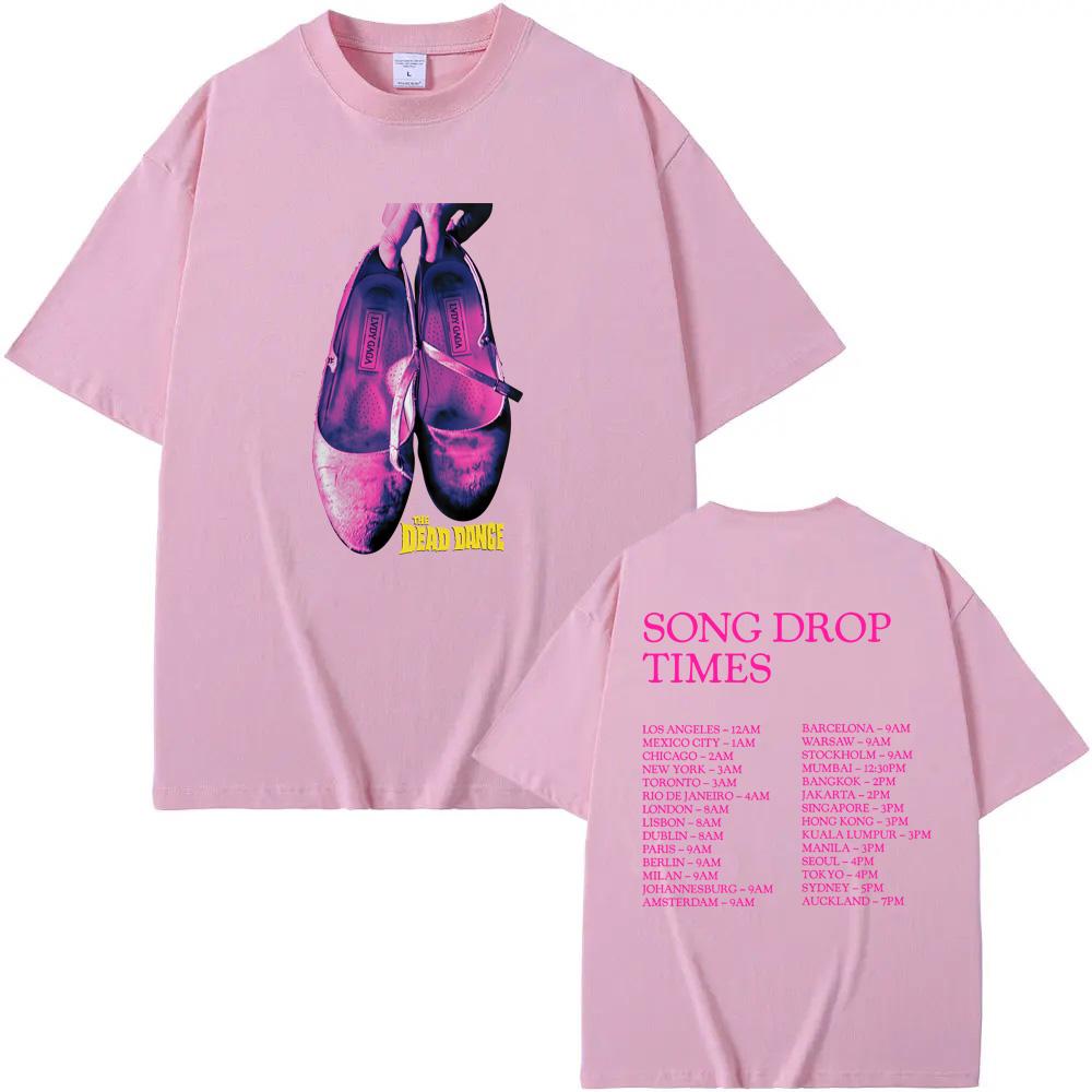 2025new Lady Gaga - The Dead Dance TEE Fashion Vintage New Style T-shirts Top Goth Grunge O-neck High Quality Female/Male Tshirt