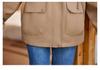 Women's 2026 Retro Petite Short Windbreaker - Spring/Autumn Casual Jacket