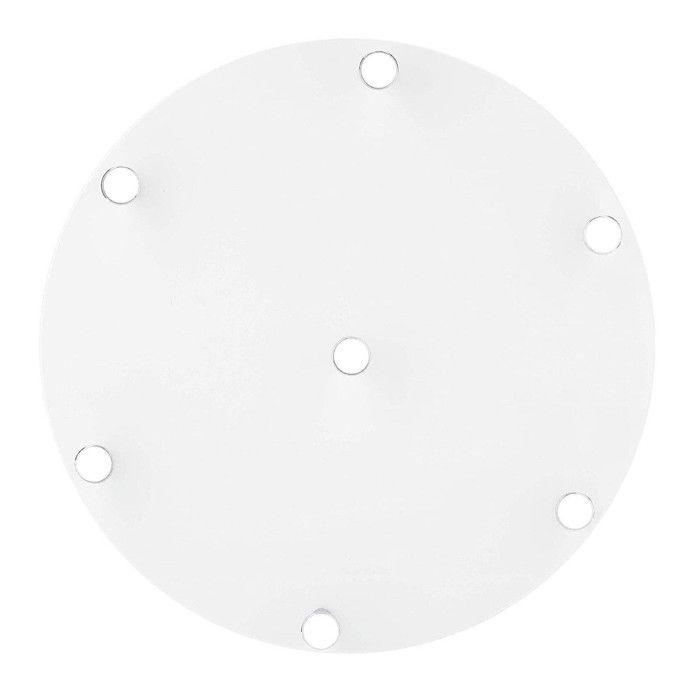Patère Murale Ronde "Kely" 35cm Blanc