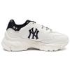 MLB Big Ball Chunky White Sneakers 3ASHCDM2N-50BKS