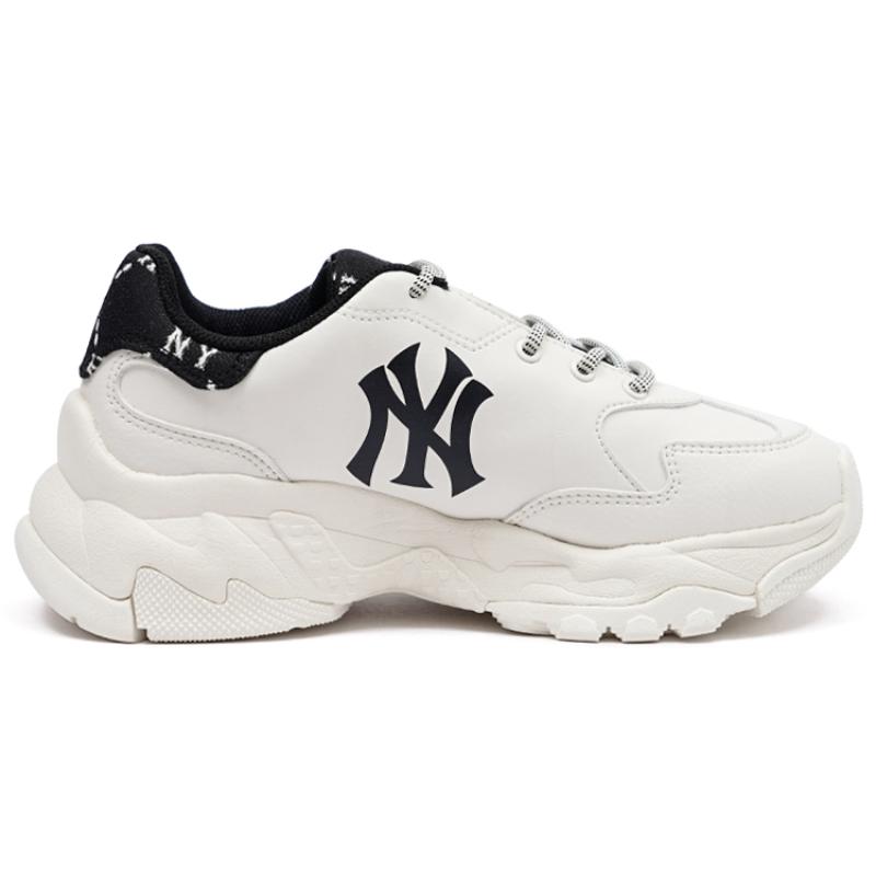 MLB Big Ball Chunky White Sneakers 3ASHCDM2N-50BKS