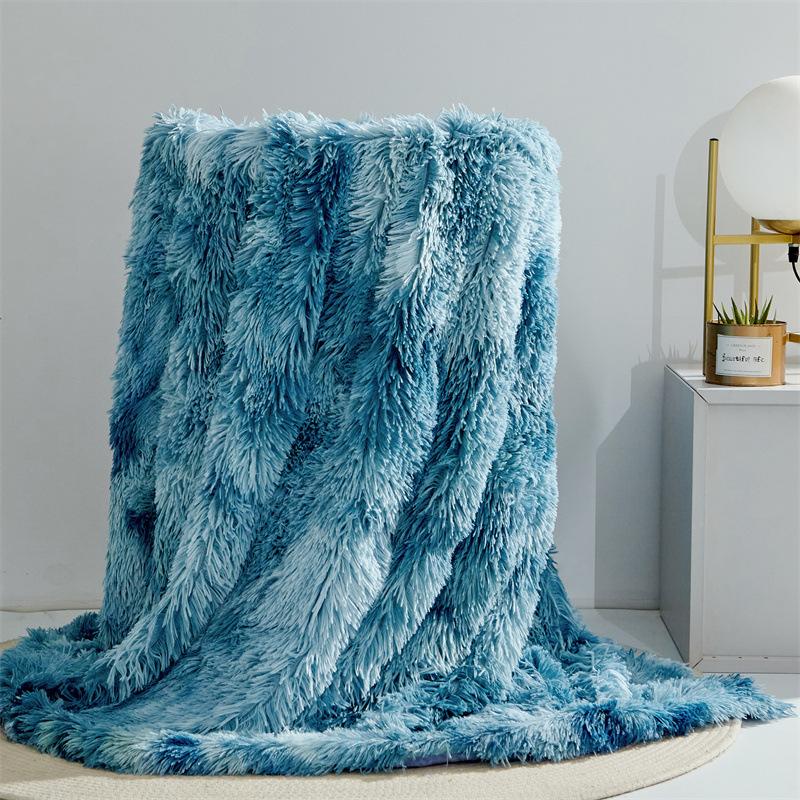 Decorative Extra Soft Fuzzy Faux Throw Blanket Reversible Long Hair Shaggy,Fluffy Cozy Plush Comfy Microfiber Fleece Blankets for Couch Sofa Bedroom