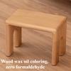 Nordic Ottomans Solid Wood Morden Stools Portable Mini Stool Children Interior Bedroom Ottomans Furniture for Living Room