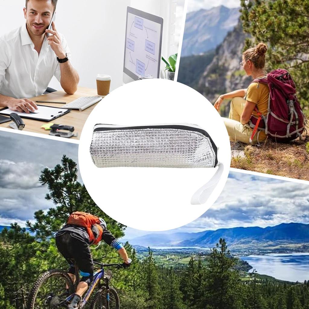 Obal na láhev na vodu Termoizolační taška na láhev na vodu Nosič nápojů Pouzdro Izolační taška pro cestování Fitness Výlety Cyklistika