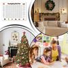 36x24 Inch Giant Word Search Poster Fun Interactive Thanksgiving Chrismas Activity Party Games Supplies for Adults Kids Family