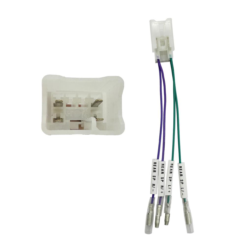 Car Audio Navigation Installation Kit Harness Connector Toyota 2DIN Wide Deck [Product]