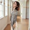 Vintage Golden Sparkle Fringe Scarf Party Shawl Women Luxury Headscarf Sequin Deco Wraps Fringed Bride Bridesmaid Wedding Cape