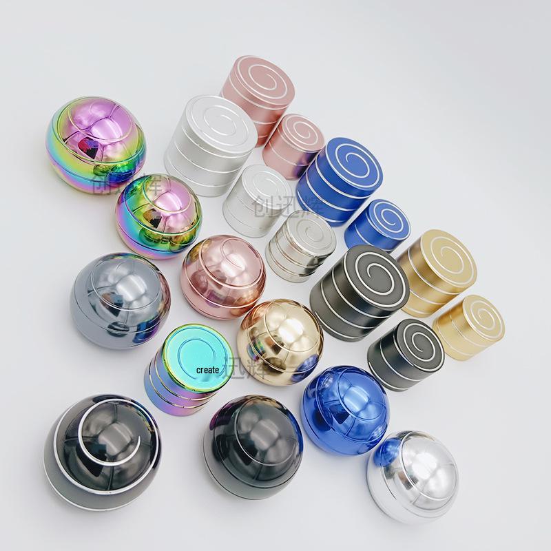 Vibrant Stress-Relief Spinning Toy for All Ages