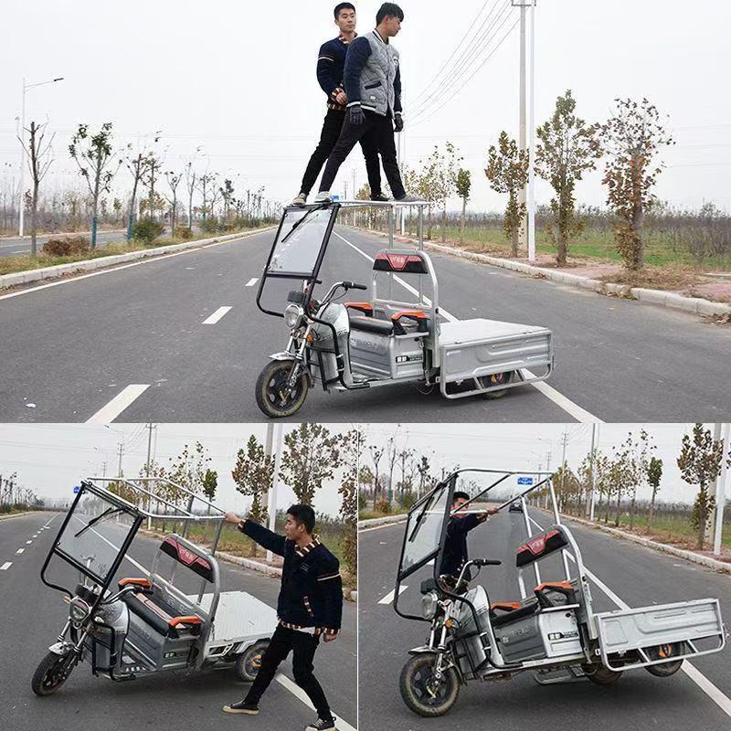 Fully Enclosed Rainproof Canopy for Electric Tricycle & Scooter